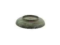 香園閣款圓口淺腹銀碗藏品圖，第2張