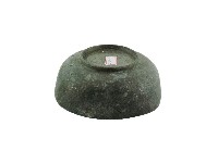 香園閣四委角口淺腹銀碗藏品圖，第2張