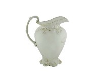 白瓷雕花側把水瓶藏品圖，第2張