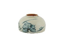 白地綠釉荷葉紋瓷杯藏品圖，第2張