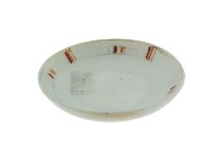 帶款描金虹彩抽象紋磁碟藏品圖，第1張