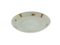 帶款描金虹彩抽象紋磁碟藏品圖，第1張