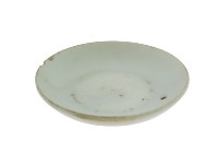 帶款白瓷碟藏品圖，第1張