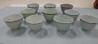 青花青口瓷杯(多組)藏品圖，第5張