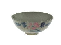 青花點彩寫意花卉紋瓷碗（多組）藏品圖，第1張