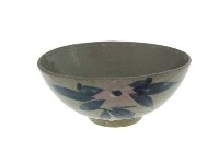 青花點彩寫意花卉紋瓷碗（多組）藏品圖，第7張