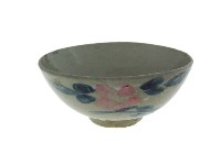 青花點彩寫意花卉紋瓷碗（多組）藏品圖，第9張