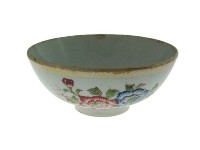 金口彩繪印紋折枝花卉紋瓷碗（多組）藏品圖，第3張