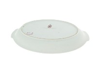 彩繪印花折枝花卉紋橢圓形盤（多組）藏品圖，第2張