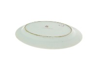 彩繪印花折枝花卉紋橢圓形盤（多組）藏品圖，第4張