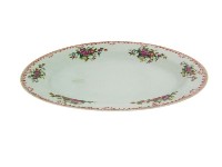 彩繪印花折枝花卉紋橢圓形盤（多組）藏品圖，第7張