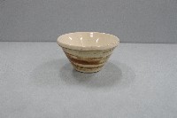 青釉彩繪印文植物紋凹口杯（多件）藏品圖，第3張