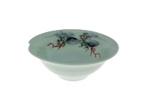 彩繪印紋扇形紋凹口碗（多組）藏品圖，第1張