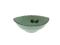 青釉青花花紋變形碟（多組）藏品圖，第7張