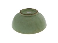 青花彩繪模壓鶴紋花口深腹碗、彩繪寫意山水紋輪花口深腹碗、彩繪寫意山水紋深腹碗藏品圖，第8張