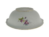 彩繪印花紋折枝花卉墩式碗、白瓷盤（多組）藏品圖，第2張