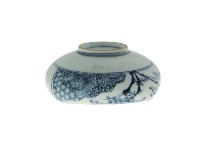 青花錦地庭院紋方型斂口碗（多組）藏品圖，第3張