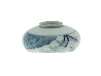 青花錦地庭院紋方型斂口碗（多組）藏品圖，第9張