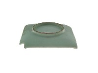 釉裡紅錦地紋變形角小型盤（多組）藏品圖，第8張