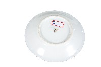 金口卷草紋白地瓷盤藏品圖，第2張