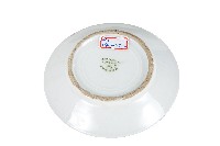 金口白地瓷盤藏品圖，第2張