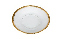 金口白地瓷盤藏品圖，第1張