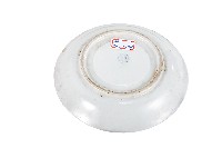 印花彩繪花束紋瓷盤藏品圖，第2張