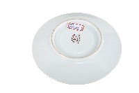 綠釉印花葉紋綠地瓷盤藏品圖，第2張