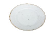 金線圈紋白地瓷盤藏品圖，第1張