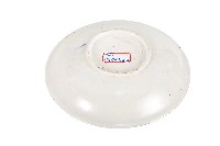 鈷釉線圈紋白地瓷盤藏品圖，第2張