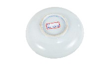 青花曲線蘭花紋盤藏品圖，第2張