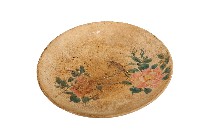 彩繪折枝花鳥紋盤藏品圖，第1張