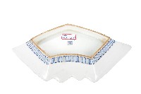 青花山水樓閣襷紋雙結型皿藏品圖，第2張