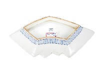 青花山水樓閣襷紋雙結型皿藏品圖，第2張