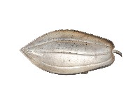 錦綾堂款銀製木瓜形皿藏品圖，第1張