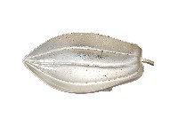 錦綾堂款銀製木瓜形皿藏品圖，第1張