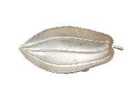 錦綾堂款銀製木瓜形皿藏品圖，第1張