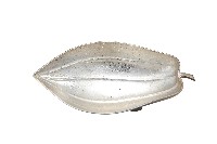 錦綾堂款銀製木瓜形皿藏品圖，第1張