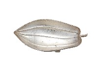 錦綾堂款銀製木瓜形皿藏品圖，第1張