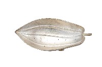 錦綾堂款銀製木瓜形皿藏品圖，第1張