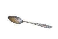 日治時期臺灣總督府官邸銀製湯匙藏品圖，第1張