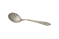 日治時期臺灣總督府官邸銀製湯匙藏品圖，第1張