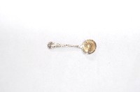 銀質府徽紋圓口小型湯匙藏品圖，第1張