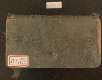 藍色封皮扣夾記事本藏品圖，第1張