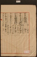 三月卄日至八月十六日林九牧收支簿內頁藏品圖，第1張