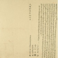 光緒十六年洪金傳立盡根杜賣旱田契藏品圖，第3張