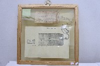 臺籍戰俘戰敗歸鄉通行証裱框藏品圖，第2張