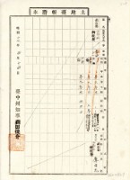 昭和十七年廖田元土地臺帳謄本藏品圖，第1張