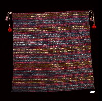 泰雅族多色橫紋麻布藏品圖，第1張