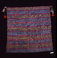 泰雅族多色橫紋麻布藏品圖，第3張